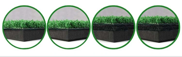 Artificial Turf Golf Swing Mat with Tees 30*30 Cm