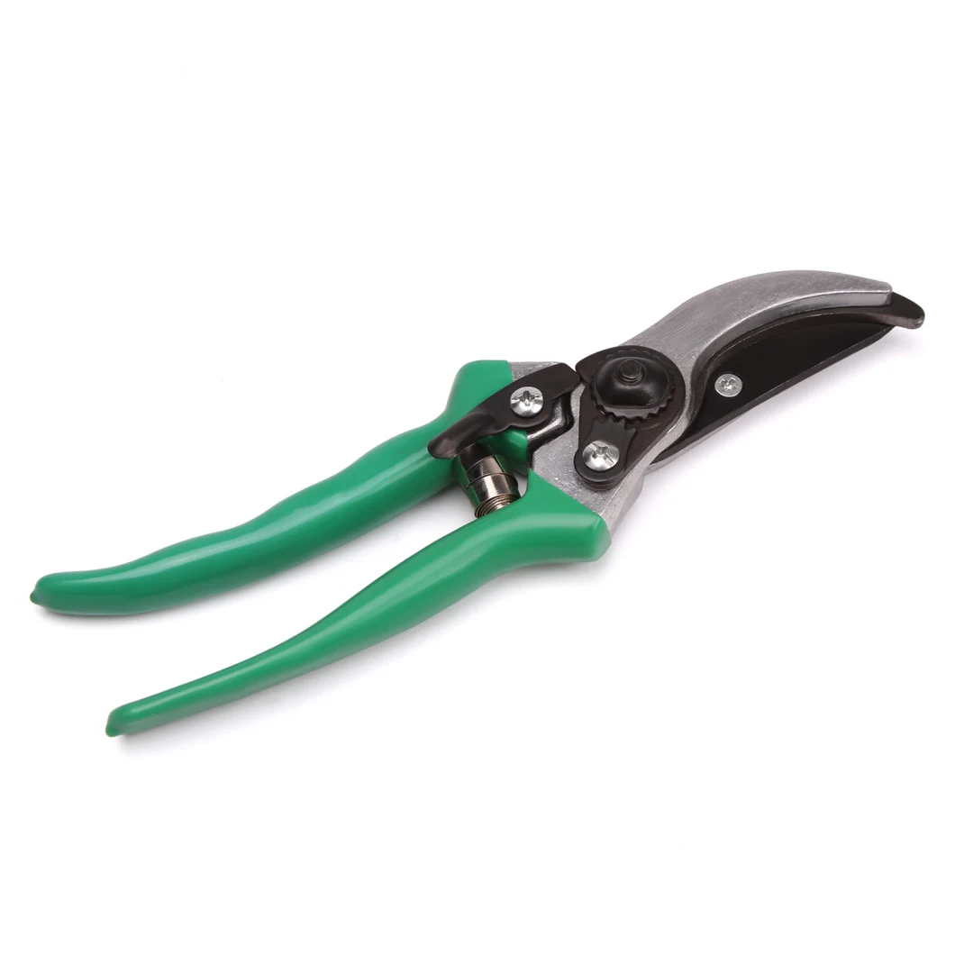 Wholesale 8inch Hot Selling 2colors Available Garden Scissors Pruner with Curved Blade