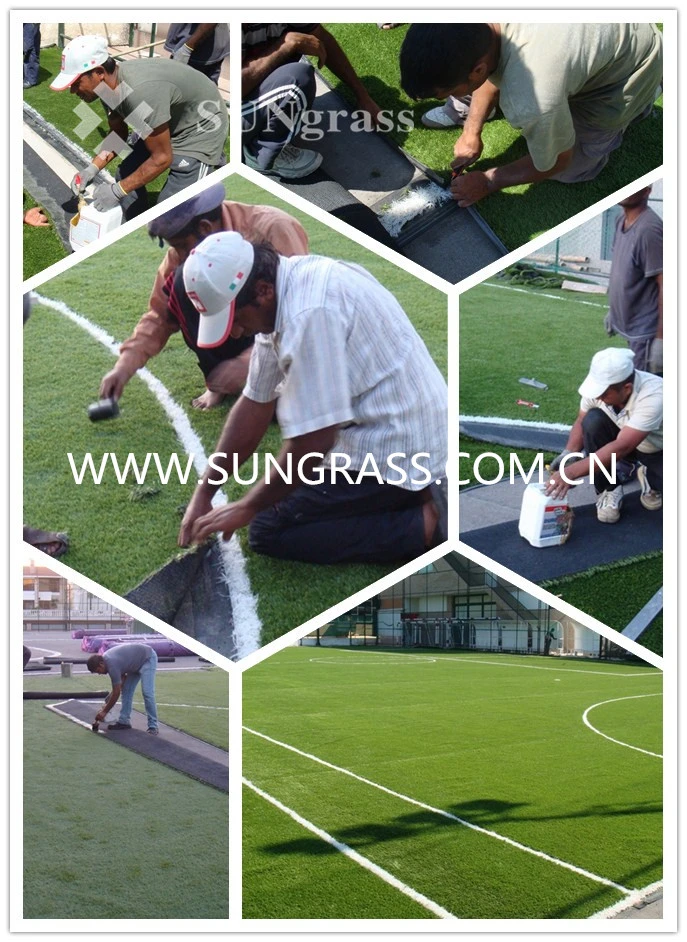 High Quality Artificial Turf for Football Synthetic Turf for Fake Turf School Turf for Sport