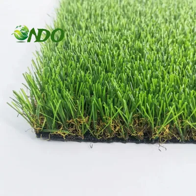 Indoor Outdoor Garden Pet Synthetic Grass Carpet with Drainage Holes